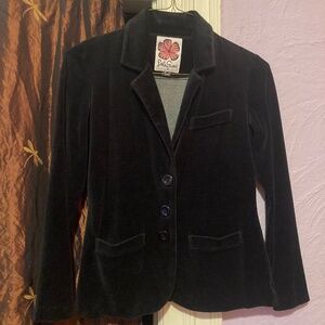 Lesley Evers velvet blazer